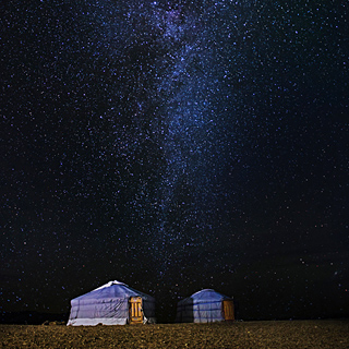 Gobi - Gers and milky way